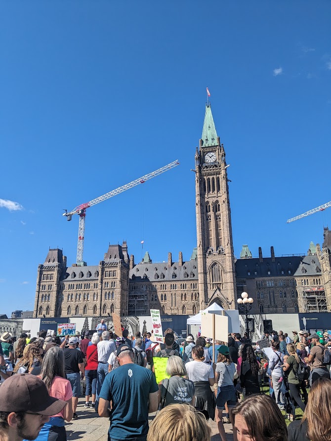 Climate protest